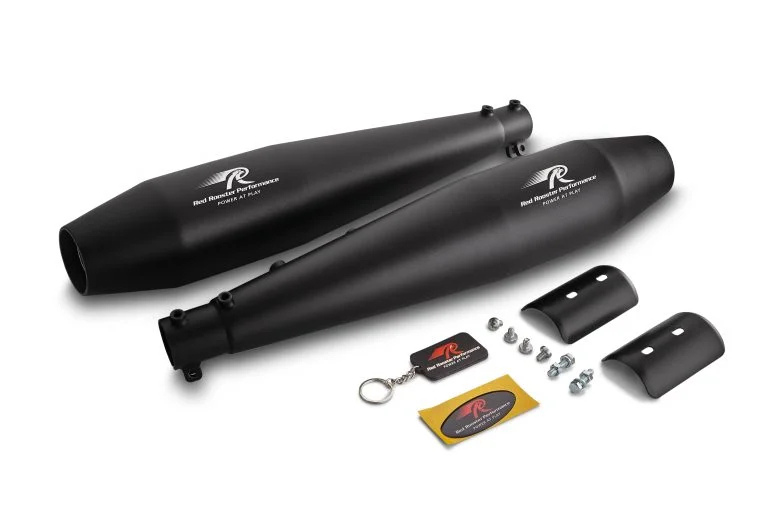 RRP-STELLAR EXHAUST-SILENCER-BLACK MATTE